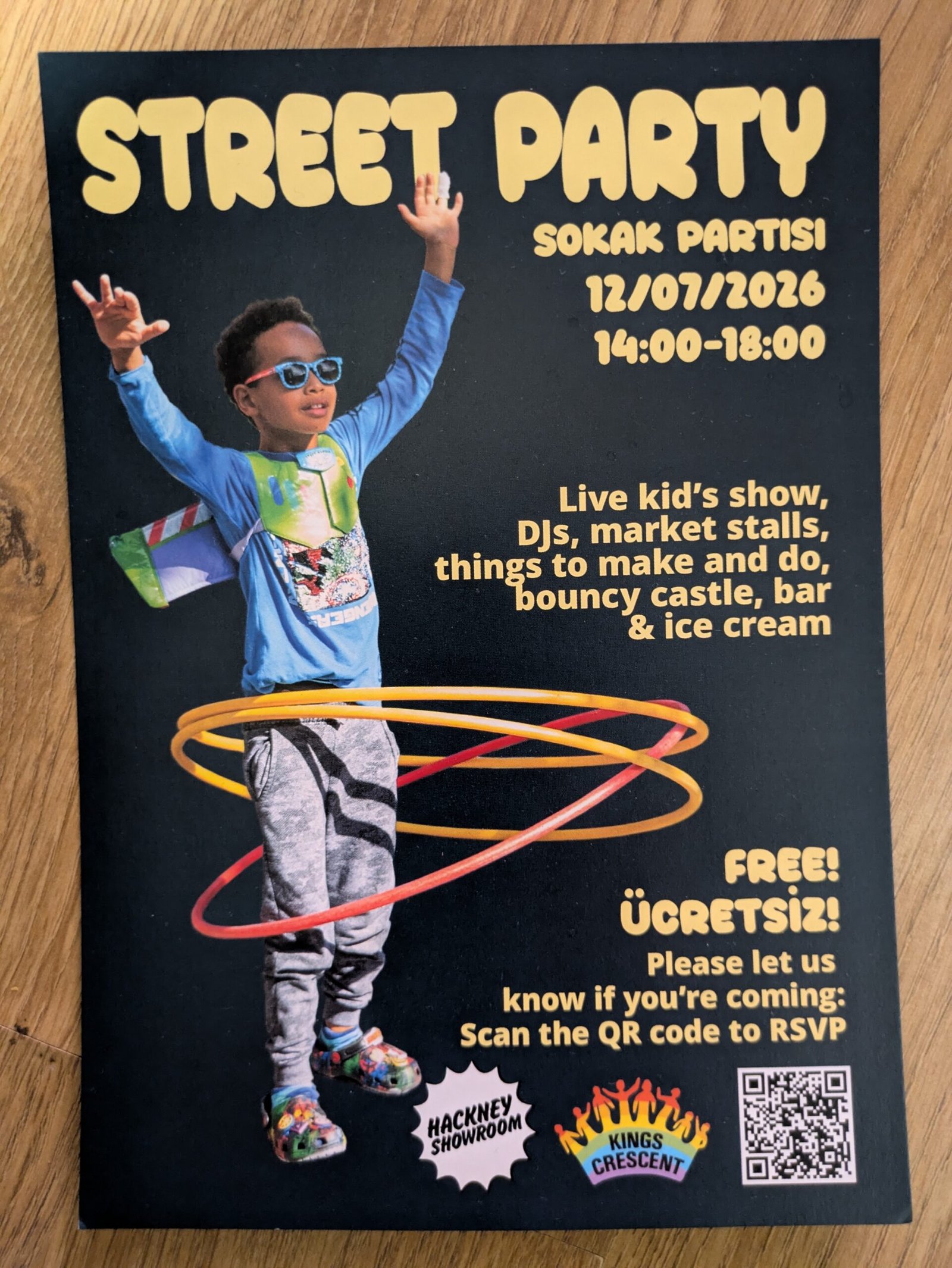 Street Party 12 July 2026 2 to 6pm all welcome